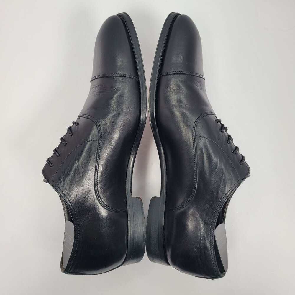 To Boot New York Adam Derrick Men's Black Leather Oxford Shoes US Size 8.5 - Picture 6 of 8